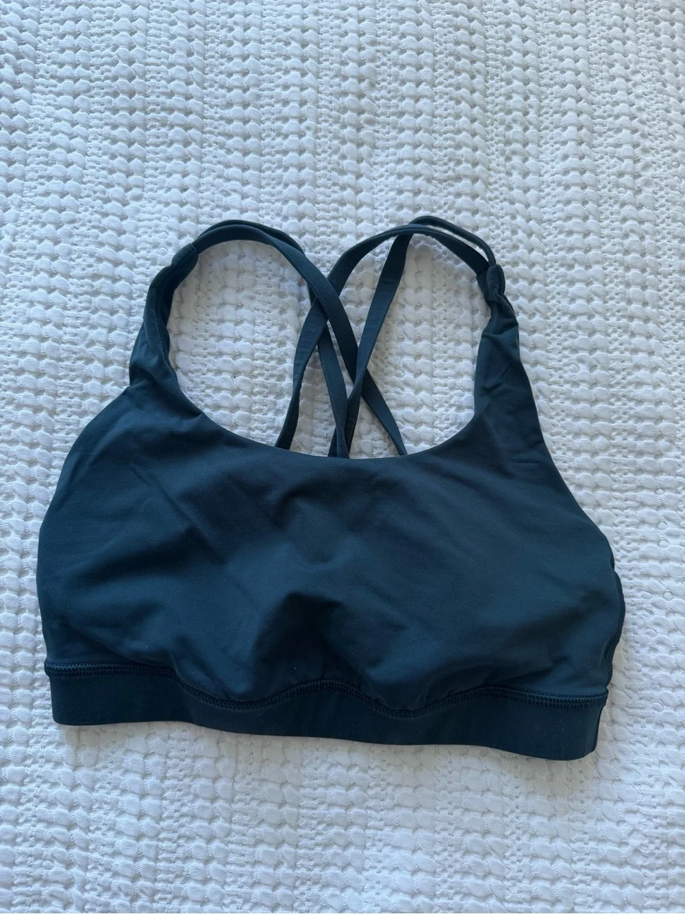 lululemon athletica Teal Energy Sports Bra